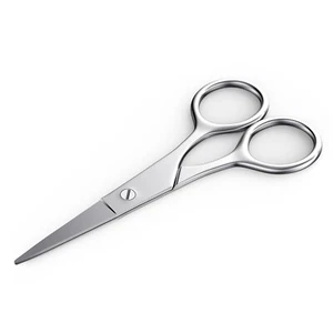 Small Scissors, Professional Grooming Scissors for Eyebrow, Nose, Hair, Beard - Picture 1 of 7