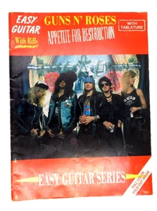 Book Music Guns N Roses Appetite For Destruction Songbook Guitar Riffs Tablature - Picture 1 of 2