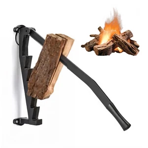 Wall Mounted Kindling Splitter Firewood Cutter Heavy Duty Kindling Splitter  - Picture 1 of 12