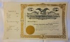 Edison Storage Battery Supply Co $10,000 Capital Stock Certificate 191_ - UNUSED