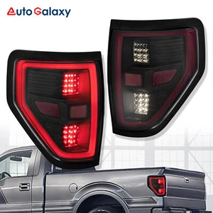 Par de luces traseras de humo con tubo LED y lámpara de freno para Ford F-150 F150 2009-2014 - Imagen 1 de 10