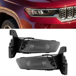 LED Fog Light For 2014-2023 Dodge Durango 2022 Grand Cherokee WK Left+Right SIde - Picture 1 of 11