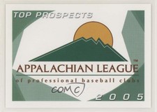 2005 Grandstand Appalachian League Top Prospects Checklist