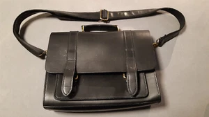 Catwalk Collection Handbags - Damen Leder Messenger Tasche - Arbeitstasche - Bild 1 von 12