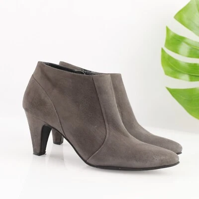 Paul зеленый женщин Tatum загрузки размер 8,5 серый замшевый ботинок середины каблука вкратце шикарный - Изображение 1 из 4