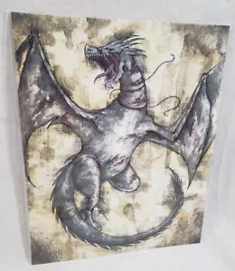 Ukrainian Ironbelly Dragon Gringott Art Print LitJoy Harry Potter Crate lit joy - Picture 1 of 3