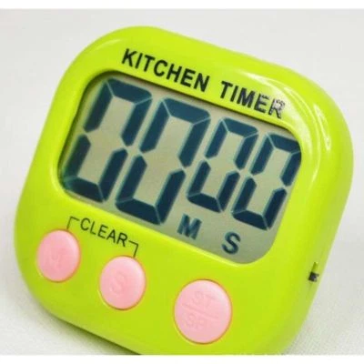 Цифровой кухонный таймер магнитный кулинарный ЖК-дисплей для еды бытового использования громкая сигнализация T2 - Изображение 1 из 4
