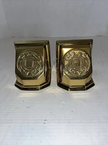 Fermalibri Guardia Costiera degli Stati Uniti 1790 Gold Virginia Metal Crafters 1995 - Foto 1 di 6