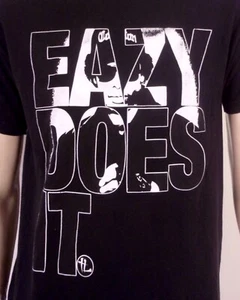 vintage 00s Y2K alstyle AAA rare NWA Eazy E T-Shirt Rap Hip Hop Eazy Does It M - Picture 1 of 4