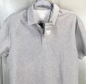 "UNTER 5'10 SPORTLICHE MISCHUNG POLO HEATHER GRAU HERREN SHIRT GRÖSSE SMALL ""NEU MIT ETIKETT" - Bild 1 von 19