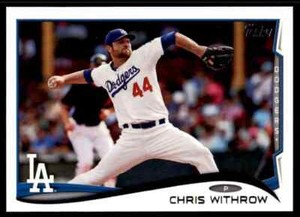 2014 Topps Update Chris Withrow #US-274 Los Angeles Dodgers