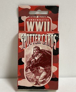 Airplane Playing Cards Aircraft Commemorative WWII Spotter Sealed Action X