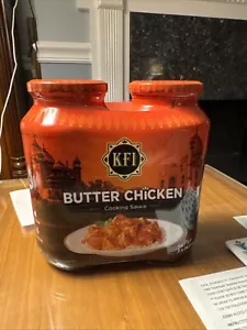 KFI Butter Chicken Cooking Sauce 24.5 Oz, 2 Bottles, Exp: 09/12/2025 - Picture 1 of 2