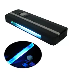 4W Short Wave UV Fluorescent Rocks Stamps Detect Germicidal Ultraviolet Lamps - Picture 1 of 11