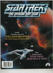 Star Trek Official Fan Club William Shatner Interview May/June 1992 031721nonr - Picture 1 of 1