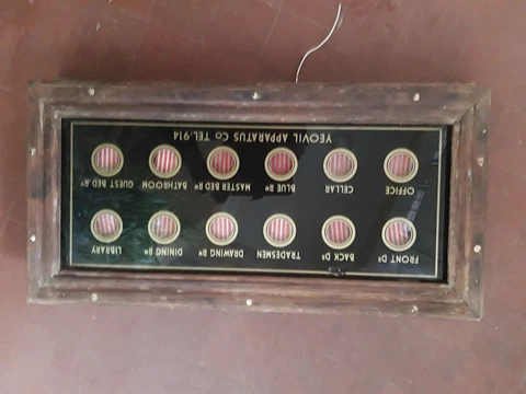 butlers and servants bell indicator box Cover