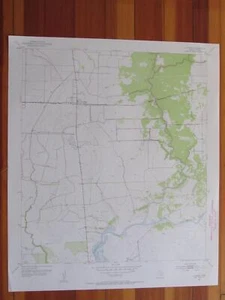 La Ward Texas 1953 Original Vintage USGS Topo Map - Picture 1 of 1
