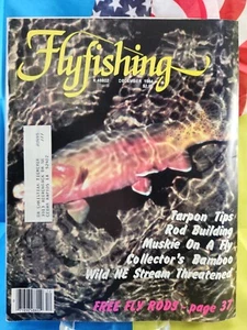 Flyfishing Magazine December 1984 Tarpon Tips * Rod Building FREE SHIPPING!!! - Picture 1 of 3
