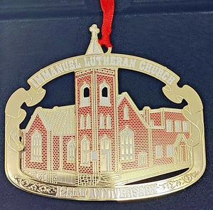 Christmas Ornament Immanuel Lutheran Church 125th Anniversary - Picture 1 of 3