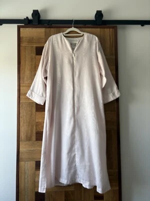Oscar De La Renta | X Neiman Marcus Kaftan Day Robe Abrigo Rosa Rubor Foto 1 de 4