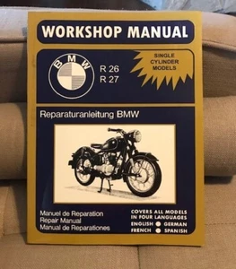 BMW Motorcycles Factory Workshop Manual R26 R27 - Bild 1 von 2