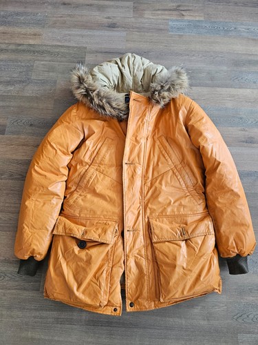 CANADA GOOSE Eddie Bauer X Nigel Cabourn parka piumino d'oca taglia 48 (M)
