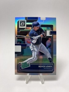 Royce Lewis 2022 Donruss Optic Rated Prospect Silver Holo RP-7 Twins SP Prizm RC