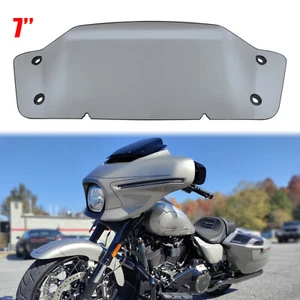 7" Windshield Windscreen For Harley Touring CVO Street Glide FLHXSE FLHX 2024 - Imagen 1 de 14