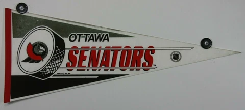 Vintage NHL Ottawa Senators 30x12 Pennant Cover