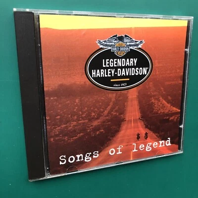 Legendary Harley-Davidson SONGS OF LEGEND Rock CD Steppenwolf Iggy Pop PROMO EX - Image 1 of 4