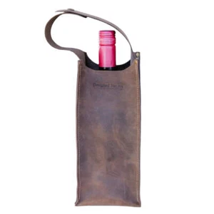 Weintasche Leder - Bild 1 von 15