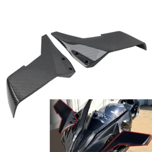 Upper Winglet Fairing Air Deflectors ABS For KAWASAKI NINJA H2 / H2R 2015-2023 - Picture 1 of 12