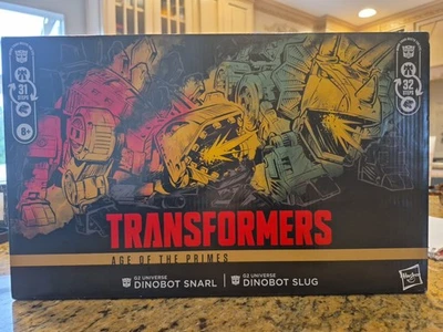 Transformers Age Of The Primes - G2 Universe Dinobot Snarl and Slug 2 Pack - Image 1 of 4