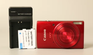 Canon PowerShot ELPH 190 IS IXUS 180 IXY 190 Digital Camera Red - Picture 1 of 18