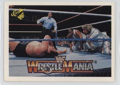 1990 Classic WWF The History of Wrestlemania Ted DiBiase Million Dollar Man #52 - Image 1 of 2