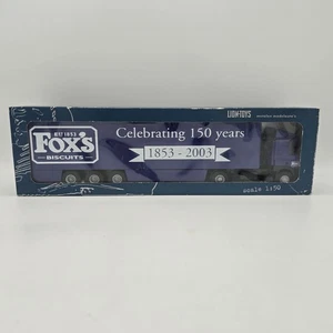 LION TOYS 1/50 SCALE - DAF Fox's Biscuits EST 1853 - BOXED - Bild 1 von 2