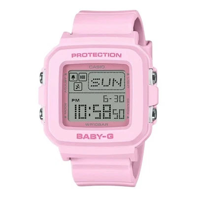 Casio BGD-10-4 Baby-G Pink Digital Watch Shock Resistant 100M Women’s Sports - image 1 of 3