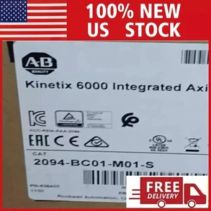 NUEVO Módulo de eje integrado Allen-Bradley 2094-BC01-M01-S sellado Kinetix 6000 - Imagen 1 de 2