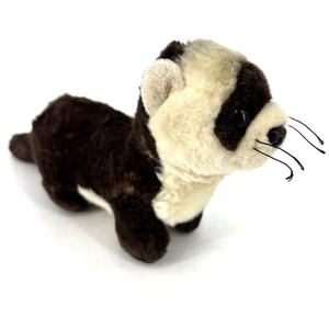 Miyoni von Aurora Frettchen mit schwarzem Fuß 10 Zoll Plüschtier Stofftier - Bild 1 von 9