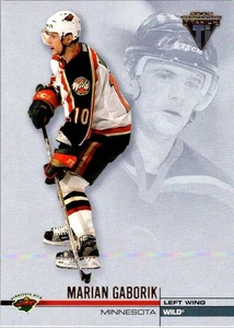 2001-02 Titanium Hockey Base #70 Marian Gaborik - Picture 1 of 2