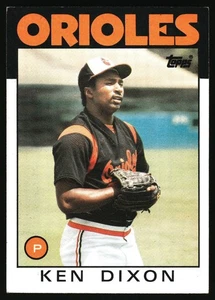 1986 Topps - Ken Dixon #198 - Bild 1 von 2