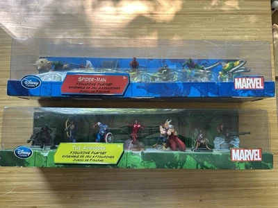 2011 Marvel Avengers And Spider-Man Set Of 7 2 Pack Bundle Disney Store New - Image 1 of 4