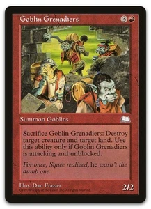 Goblin Grenadiers (LP) Weatherlight WTH Magic MTG - Picture 1 of 2
