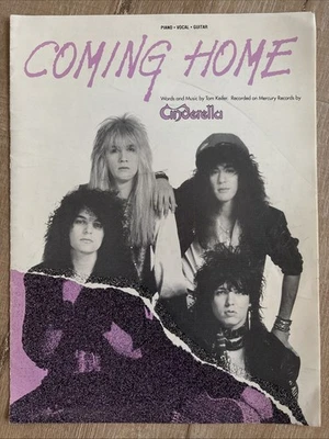 Partituras Cinderella Coming Home 1989 Hal LeonardHair Metal Tom Keifer De Colección Foto 1 de 4