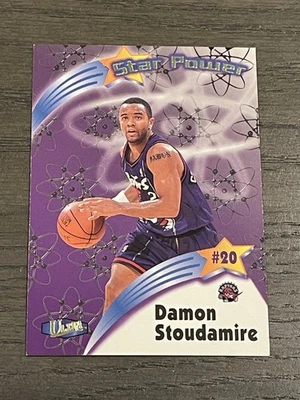 Fleer Ultra Star Power Damon Stoudamire #15SP Toronto Raptors 1997-98 Foto 1 de 2
