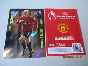 Topps Premier League 2026 LE10 Paul Scholes Man United Classic Limited Edition - Picture 1 of 1