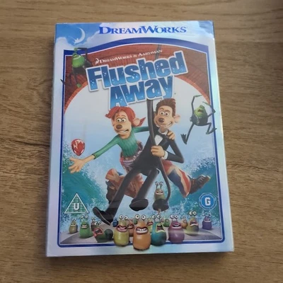 Flushed Away  DVD, Hugh Jackman Kate Winslet Ian McKellen *NEW SEALED* - Image 1 of 2