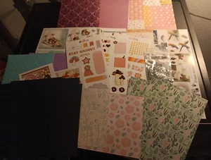 PAQUETE DE VENTA HOBBYCRAFTS PARA SCRAPBOOKING Y BRILLOS (VENTA507)  - Imagen 1 de 2