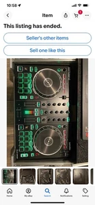 Roland DJ-202 2-Kanal Serato DJ USB MIDI Sequencer Controller - Bild 1 von 3