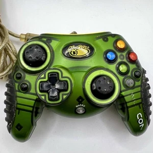 Madcatz Original Clear Green Transparent Xbox Controller - Picture 1 of 6